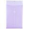 JAM Paper Legal Size Plastic Envelopes with Button & String Tie Closure, 12ct.